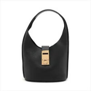 Salvatore Ferragamo Bag Black Hobo Shoulder
